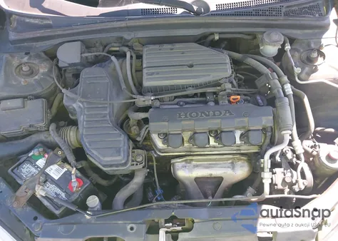 2004 Honda Civic Lx from USA, damaged, VIN JHMES16524S002172